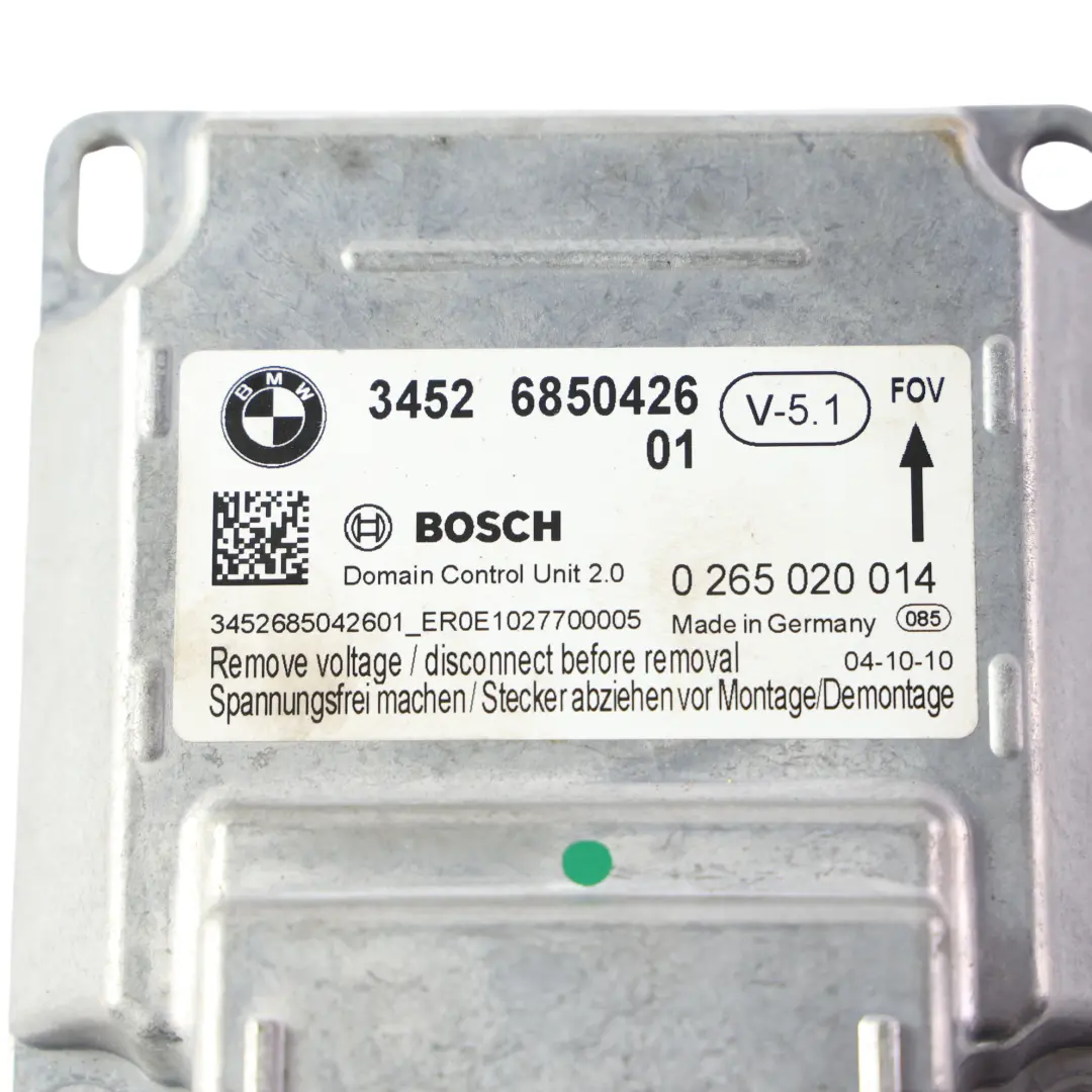ICM Luftmodul Steuergerät ECU Domain Modul für BMW X3 F25 mit Teilenummer 6850426 BMW X3 F25 ICM Luftmodul Steuergerät ECU Domain Modul - SKU 6850426 - Teilenummer 6850426