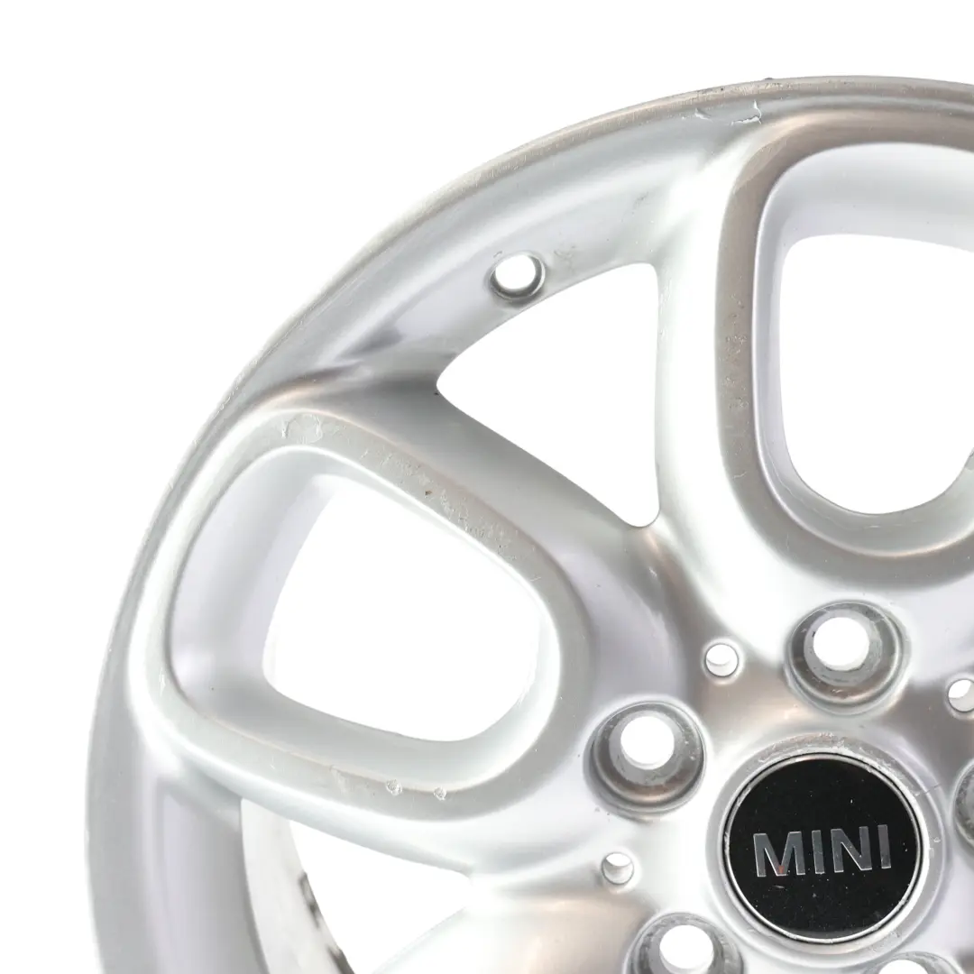 Jante argentée en alliage 16" Loop Spoke 494 6,5J ET:54 pour Mini Cooper F55 F56 à propos du numéro de pièce 6855103 Mini Cooper F55 F56 Jante argentée en alliage 16" Loop Spoke 494 6,5J ET:54 - SKU 6855103-2 - Numéro de pièce 6855103