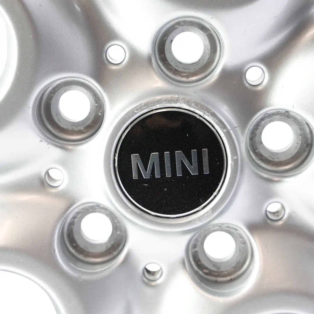 Mini Cooper F55 F56 Jante argentée en alliage 16" Loop Spoke 494 6,5J ET:54 - SKU 6855103-2 - Numéro de pièce 6855103