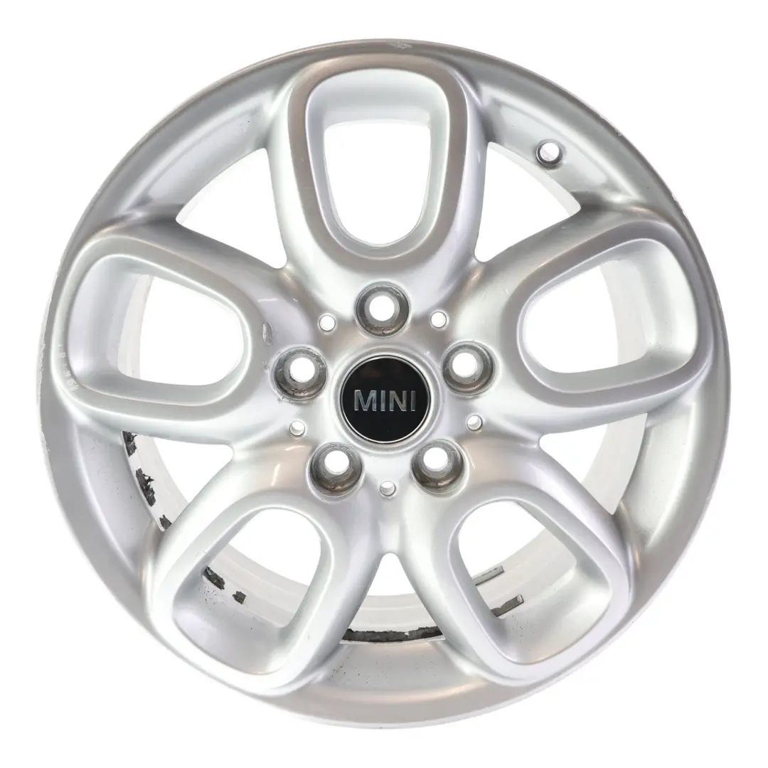 Mini Cooper F55 F56 Silver Wheel Alloy Rim 16" Loop Spoke 494 6,5J ET:54 - SKU 6855103-3 - Part number 6855103