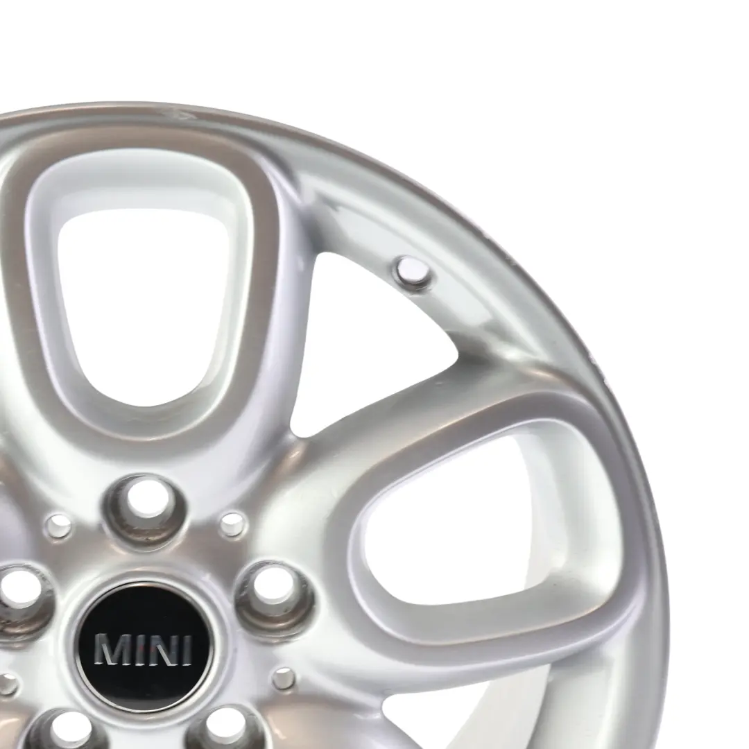 Mini Cooper F55 F56 Silver Wheel Alloy Rim 16" Loop Spoke 494 6,5J ET:54 - SKU 6855103-3 - Part number 6855103