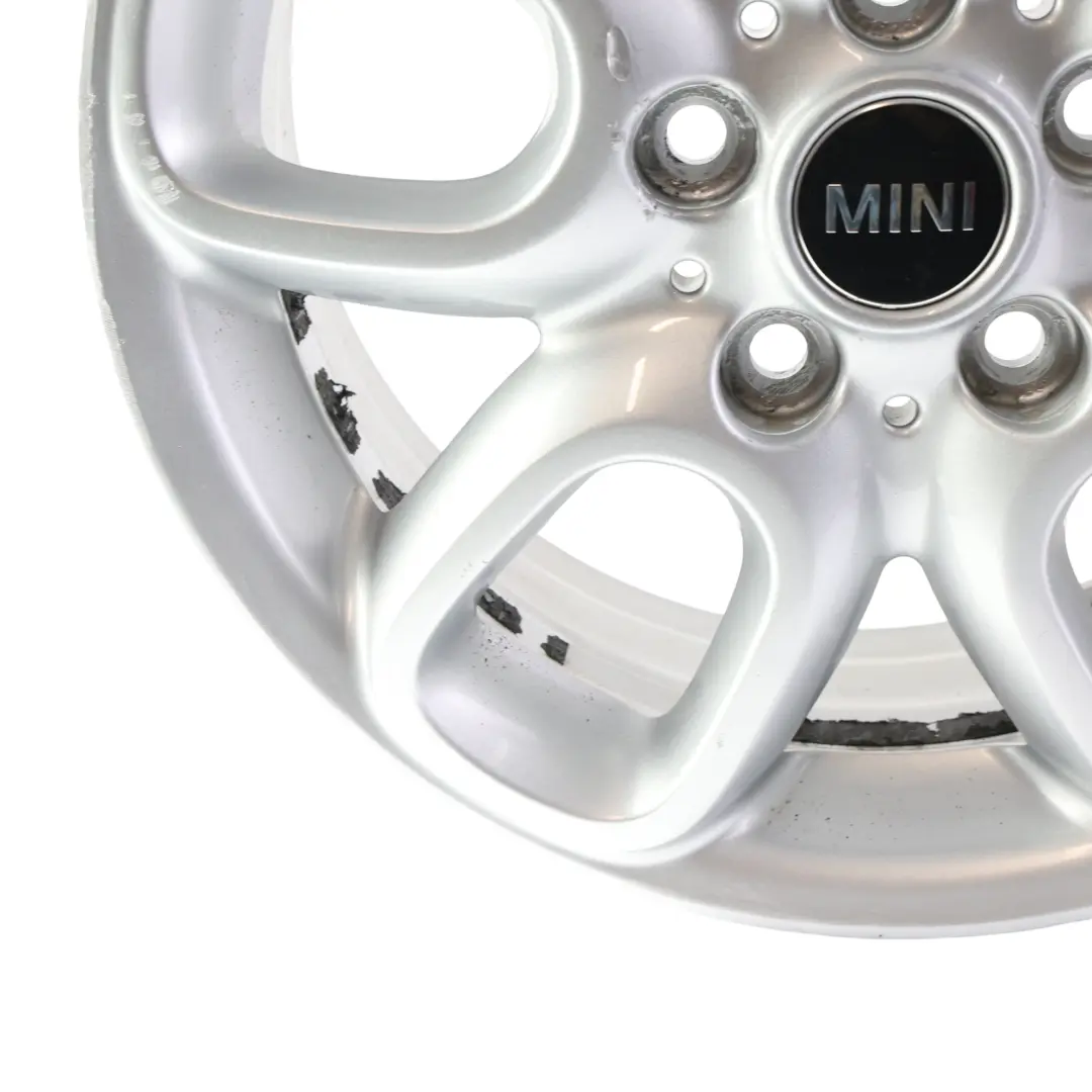 Alloy Rim 16" Loop Spoke 494 6,5J ET:54 to Mini Cooper F55 F56 Silver Wheel with Part number 6855103 Mini Cooper F55 F56 Silver Wheel Alloy Rim 16" Loop Spoke 494 6,5J ET:54 - SKU 6855103-3 - Part number 6855103