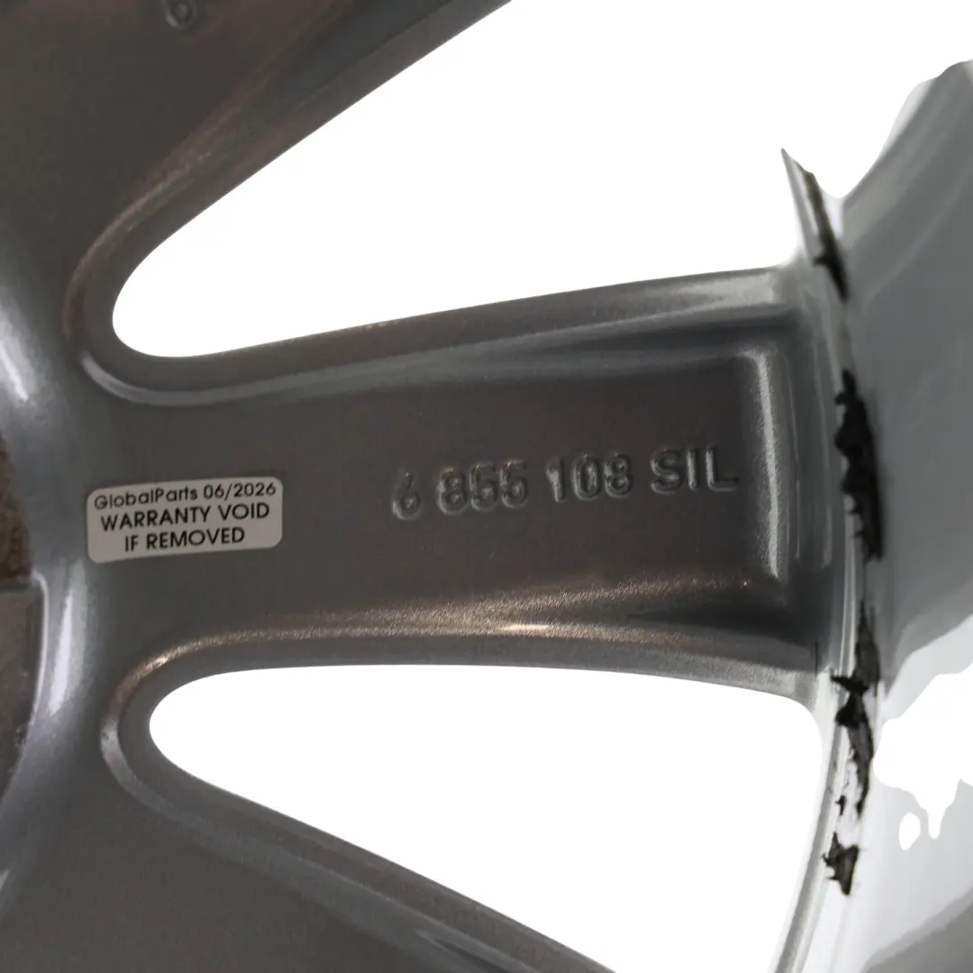 Mini Cooper F55 F56 Silver Wheel Alloy Rim 17" 7J ET:54 Cosmos Spoke 499 - SKU 6855108-3 - Part number 6855108