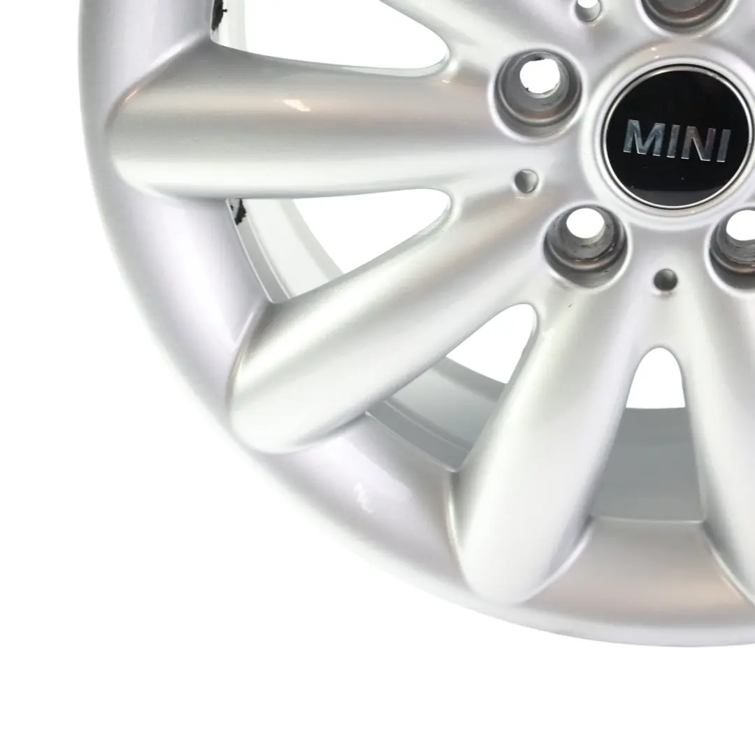 Mini Cooper F55 F56 Silver Wheel Alloy Rim 17" 7J ET:54 Cosmos Spoke 499 - SKU 6855108-3 - Part number 6855108