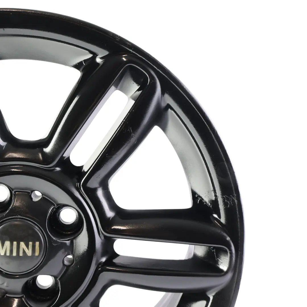 Mini Cooper R55 R56 R57 Jante Alliage Noire 16" 6,5J 6-Star à Double Rayons 119 - SKU 6856969-2 - Numéro de pièce 6856969