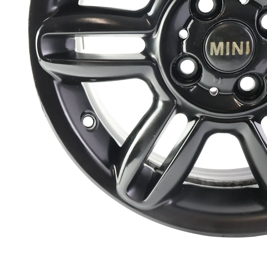 Mini Cooper R55 R56 R57 Jante Alliage Noire 16" 6,5J 6-Star à Double Rayons 119 - SKU 6856969-2 - Numéro de pièce 6856969