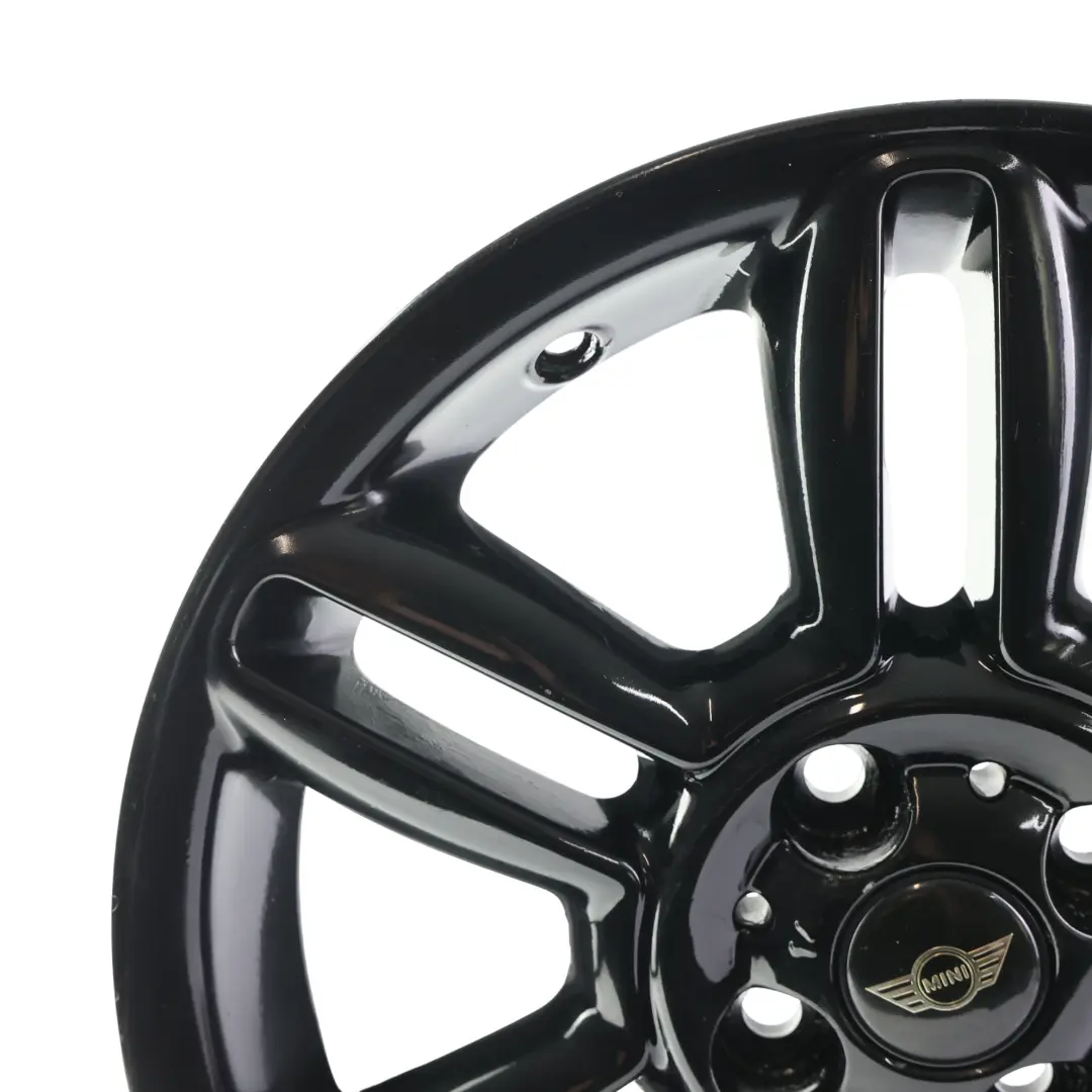 Mini Cooper R55 R56 R57 Jante Alliage Noire 16" 6,5J 6-Star à Double Rayons 119 - SKU 6856969-3 - Numéro de pièce 6856969