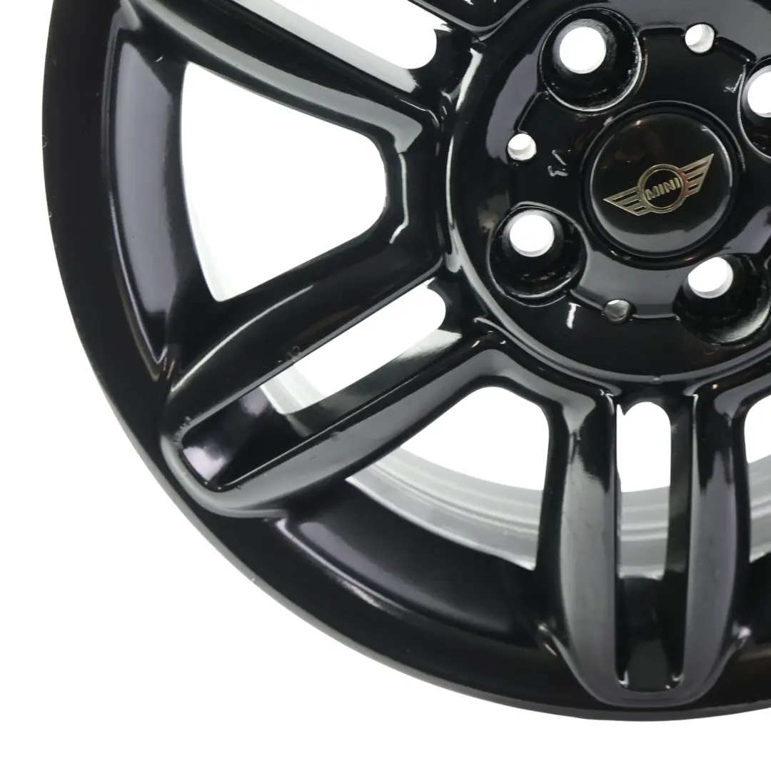 Mini Cooper R55 R56 R57 Llanta De Aleación Negra 16" 6,5J 6-Star Twin Spoke 119 - SKU 6856969-3 - Número de pieza 6856969