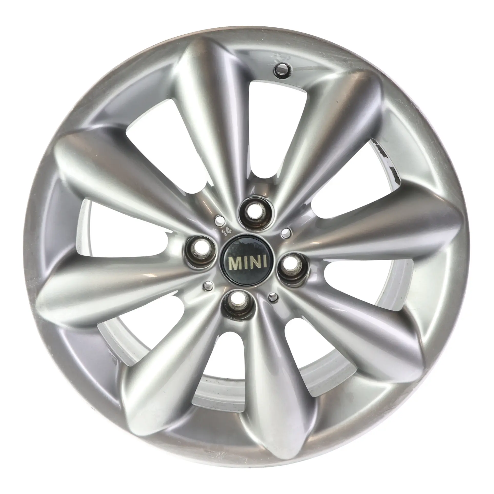 Mini R55 R56 R57 Grey Wheel Alloy Rim 17" 7J ET:48 Conical Spoke 121 6857070