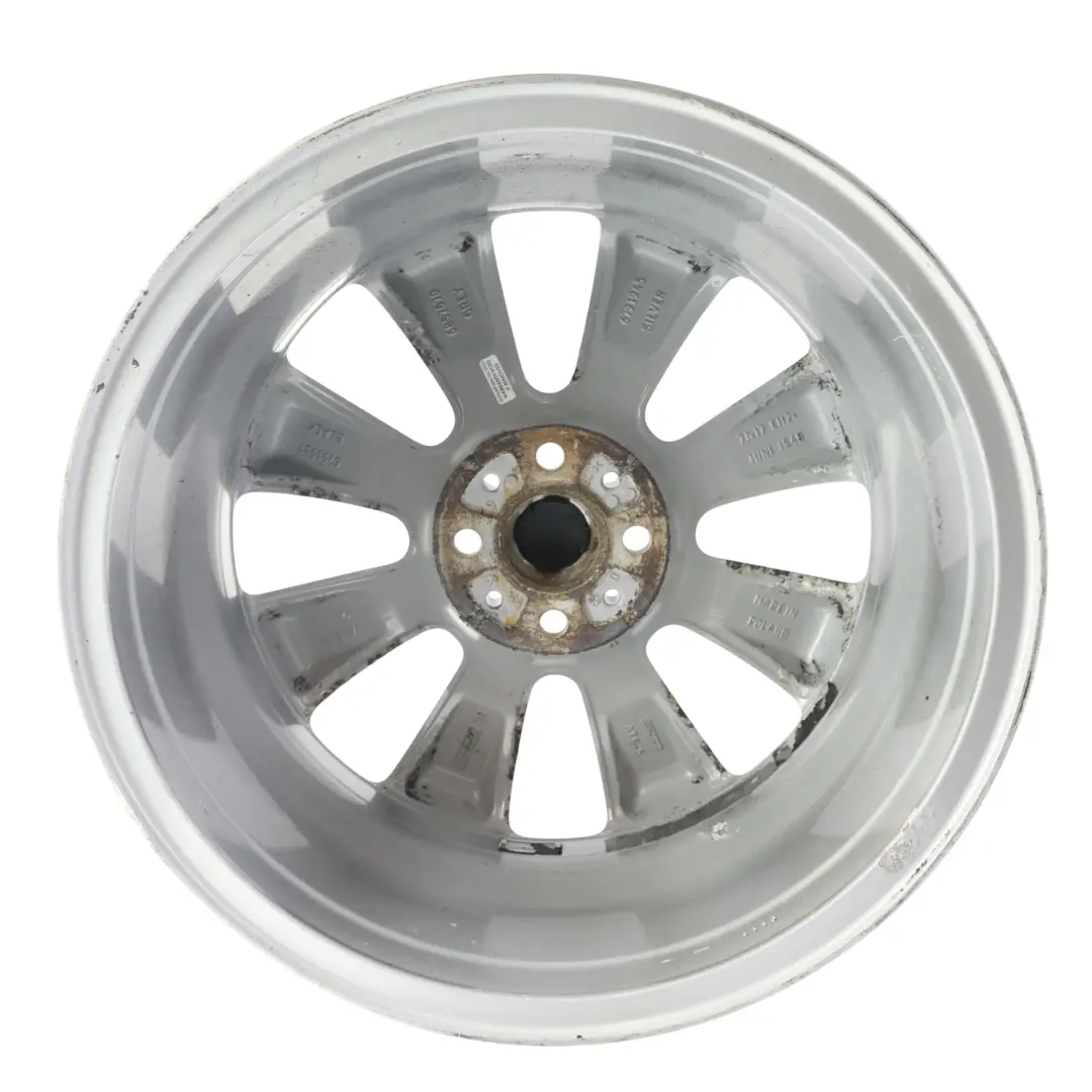 Mini R55 R56 R57 Grey Wheel Alloy Rim 17" 7J ET:48 Conical Spoke 121 - SKU 6857070-3 - Part number 6857070