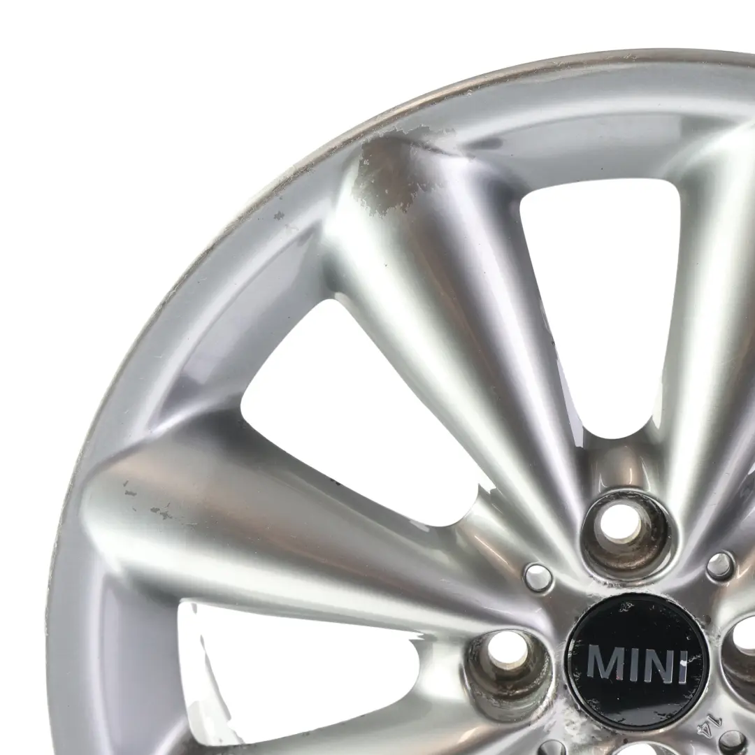 Grey Wheel Alloy Rim 17" 7J ET:48 Conical Spoke 121 to Mini R55 R56 R57 with Part number 6857070 Mini R55 R56 R57 Grey Wheel Alloy Rim 17" 7J ET:48 Conical Spoke 121 - SKU 6857070-3 - Part number 6857070