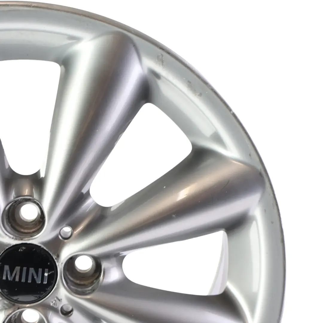 Mini R55 R56 R57 Grey Wheel Alloy Rim 17" 7J ET:48 Conical Spoke 121 - SKU 6857070-3 - Part number 6857070