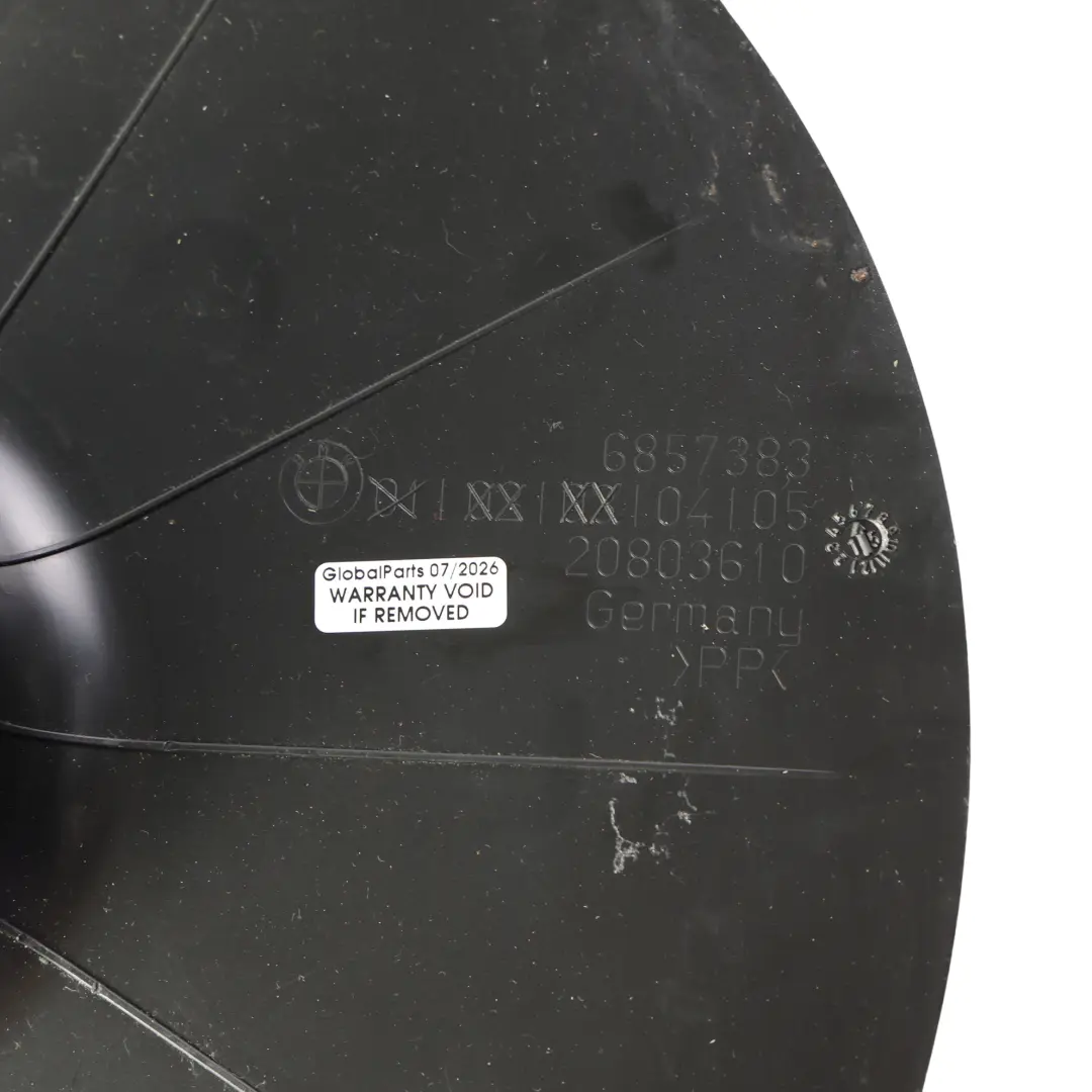 BMW X1 F48 F40 F44 F45 F46 Reserverad Abdeckung Blende - SKU 6857383 - Teilenummer 6857383
