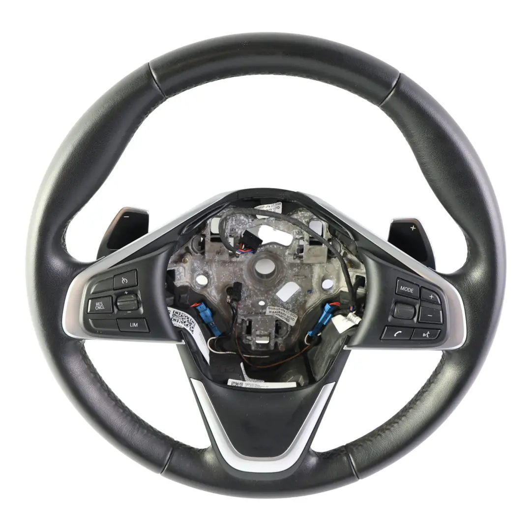 Steering Wheel BMW F45 X1 F48 X2 F39 Black Leather Sport Paddle Shift to with Part number 6860361 Steering Wheel BMW F45 X1 F48 X2 F39 Black Leather Sport Paddle Shift - SKU 6860361 - Part number 6860361