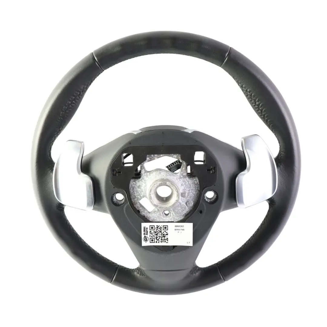 Steering Wheel BMW F45 X1 F48 X2 F39 Black Leather Sport Paddle Shift to with Part number 6860361 Steering Wheel BMW F45 X1 F48 X2 F39 Black Leather Sport Paddle Shift - SKU 6860361 - Part number 6860361