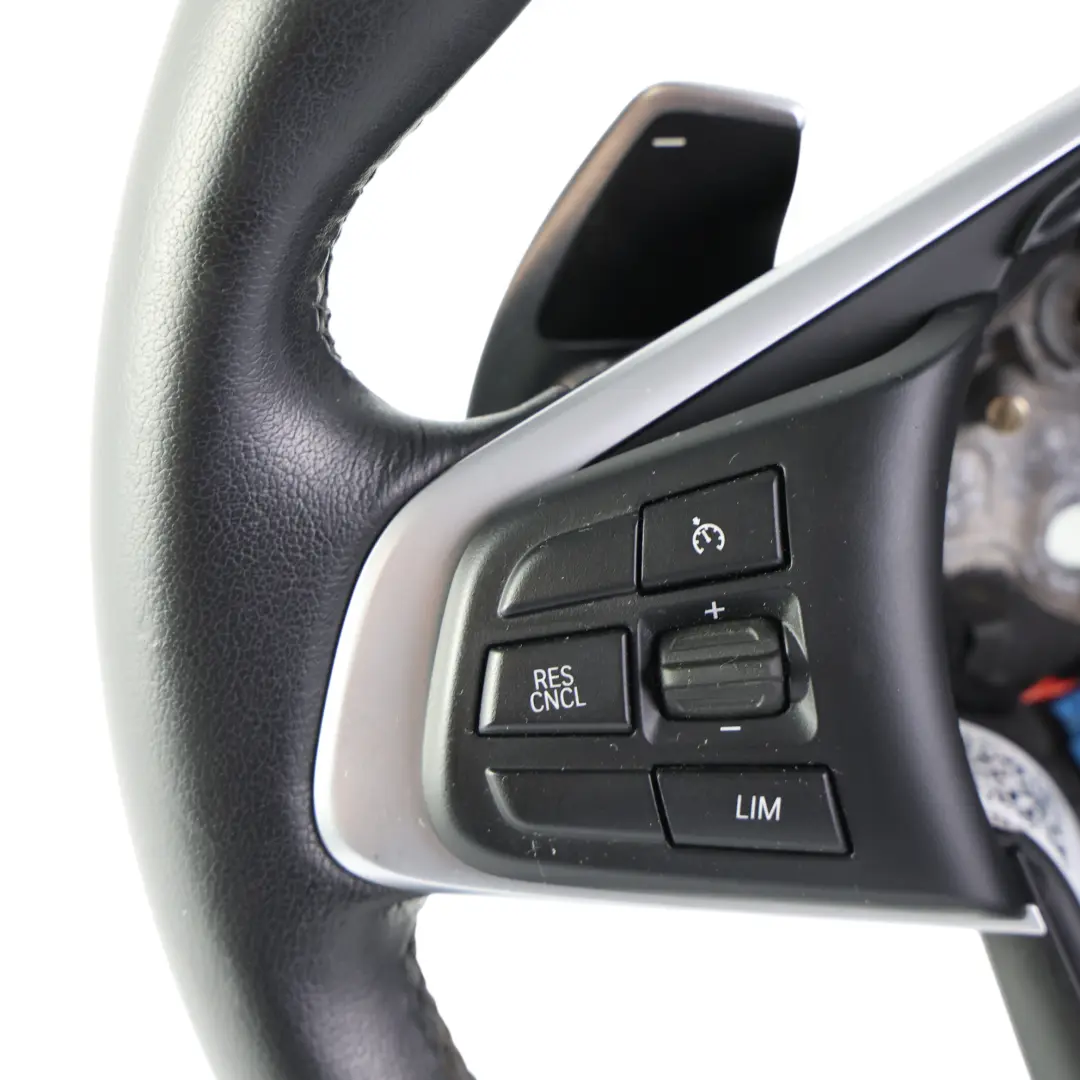 Steering Wheel BMW F45 X1 F48 X2 F39 Black Leather Sport Paddle Shift to with Part number 6860361 Steering Wheel BMW F45 X1 F48 X2 F39 Black Leather Sport Paddle Shift - SKU 6860361 - Part number 6860361