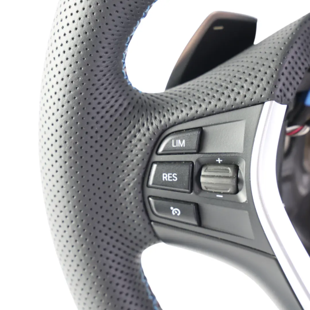 BMW F20 F21 F22 F30 F31 F32 NEW Black Leather Sport Steering Wheel Paddle Shift - SKU 6863343-2 - Part number 6863343