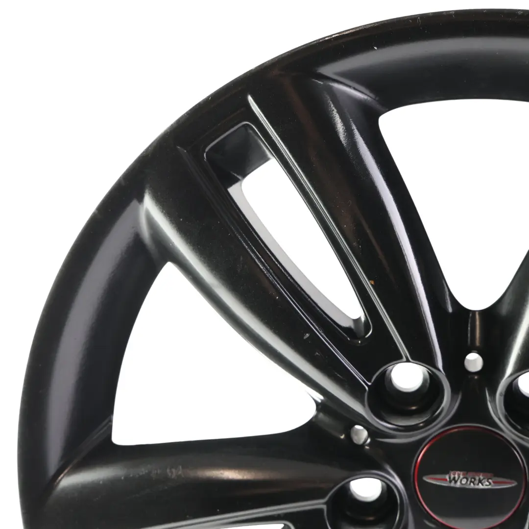 Alloy Rim 17" 7J ET:54 Track Spoke 562 to Mini Cooper F55 F56 Black Wheel with Part number 6866366 Mini Cooper F55 F56 Black Wheel Alloy Rim 17" 7J ET:54 Track Spoke 562 - SKU 6866366-2 - Part number 6866366