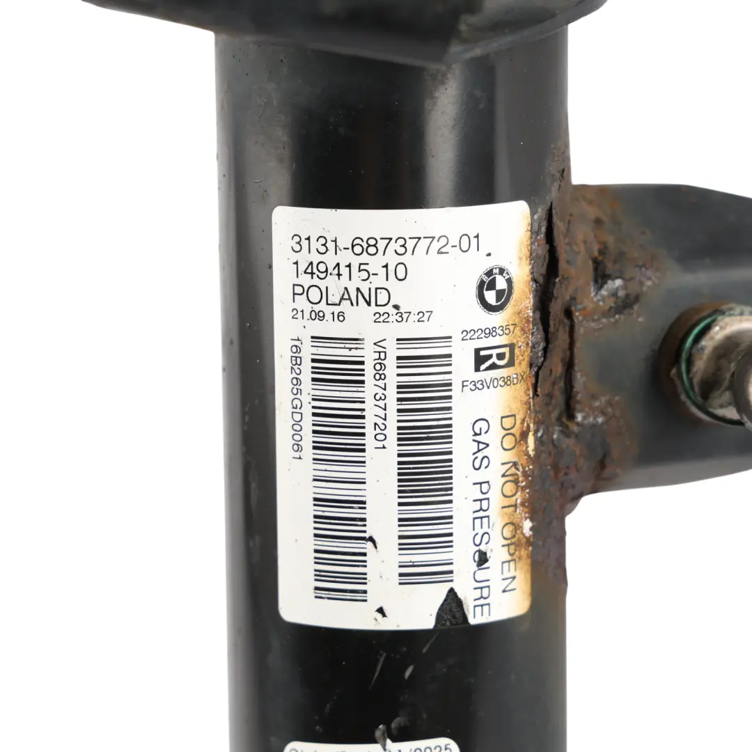 BMW F33 Front Axle Shock Absorber Spring Strut Right O/S Side - SKU 6873772 - Part number 6873772
