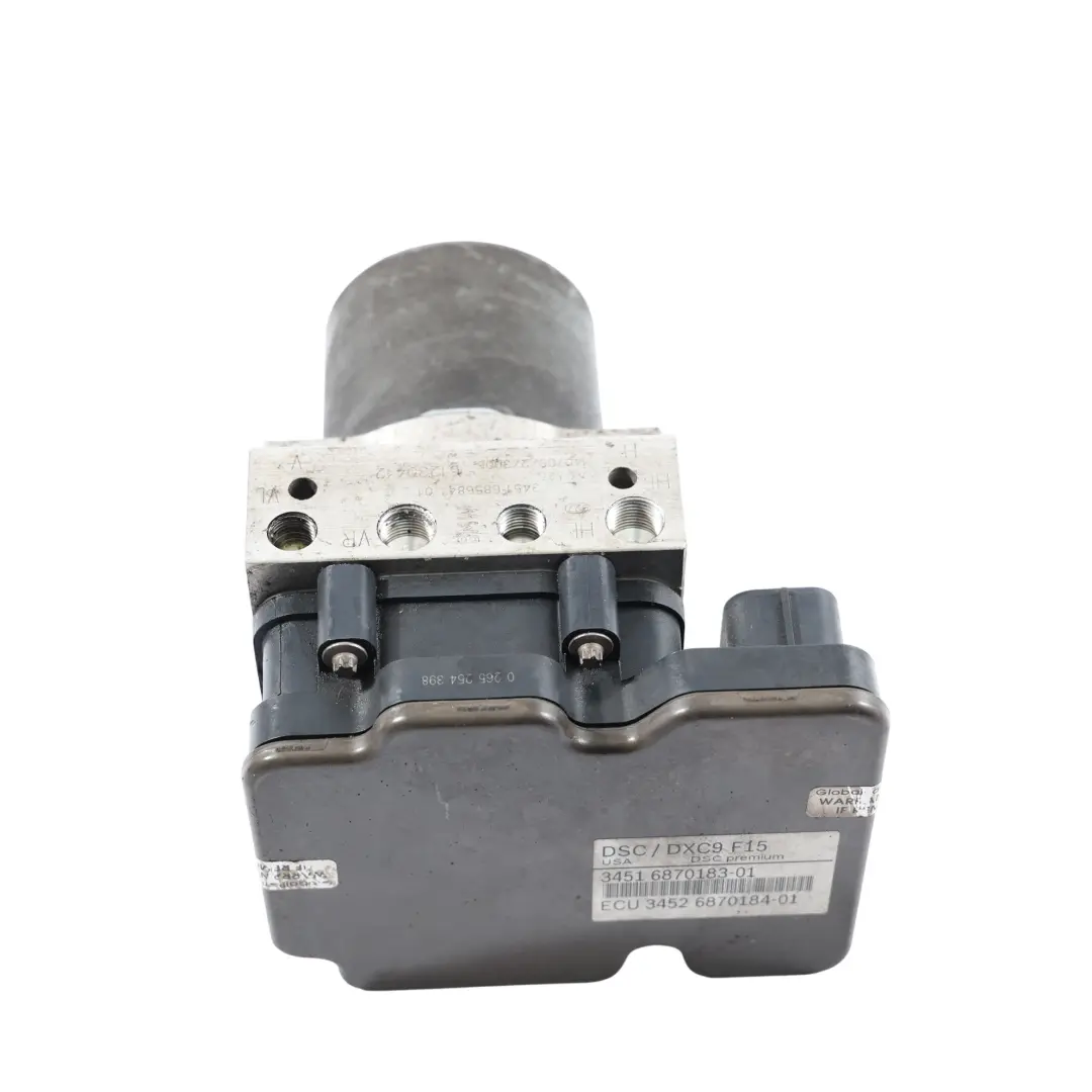 Hydraulic Unit DSC DXC Pump Control Module to BMW X5 F15 X6 F16 with Part number 6884732 BMW X5 F15 X6 F16 Hydraulic Unit DSC DXC Pump Control Module - SKU 6884732-2 - Part number 6884732