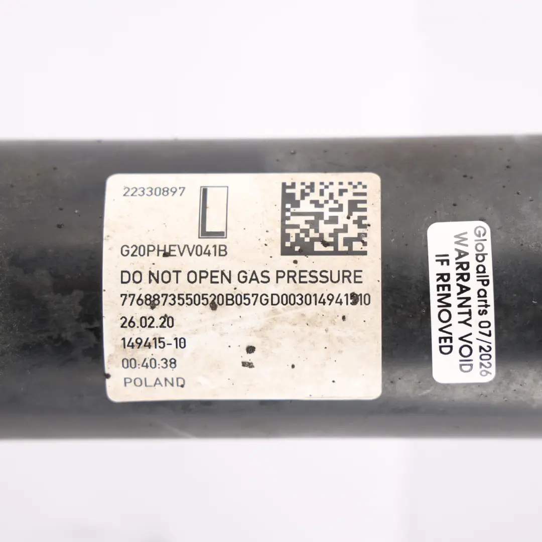 BMW G20 Front Axle Shock Absorber Spring Strut Left N/S Side - SKU 6887355 - Part number 6887355