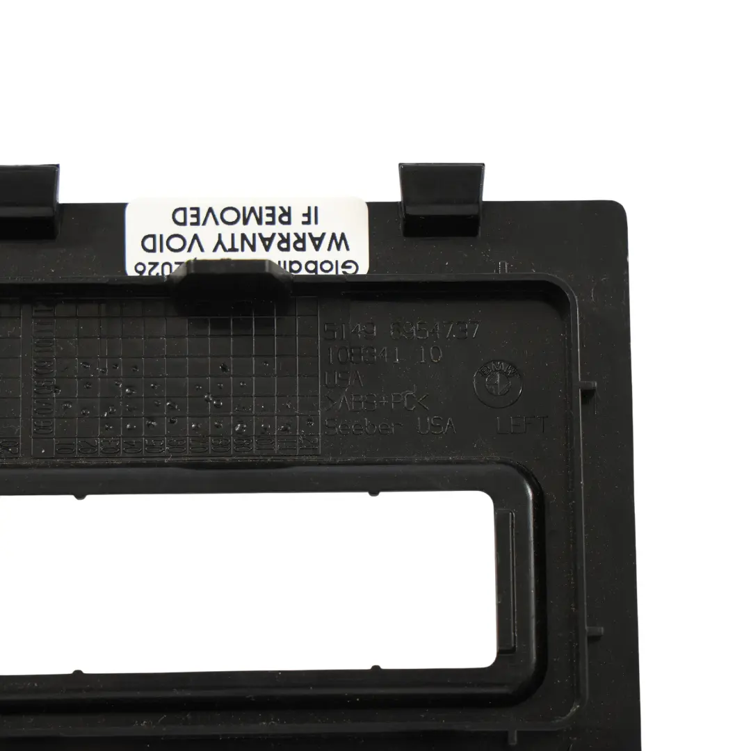 BMW X5 E70 Cache Feu Arrière Gauche Couvercle Coffre Garniture Noir 6954738 - SKU 6954737 - Numéro de pièce 6954737