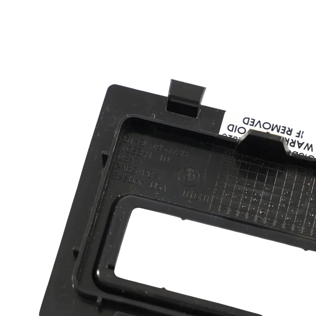 Heckleuchte Abdeckung Hinten Rechts Kofferraum Schwarz für BMW X5 E70 mit Teilenummer 6954738 BMW X5 E70 Heckleuchte Abdeckung Hinten Rechts Kofferraum Schwarz - SKU 6954738-1 - Teilenummer 6954738