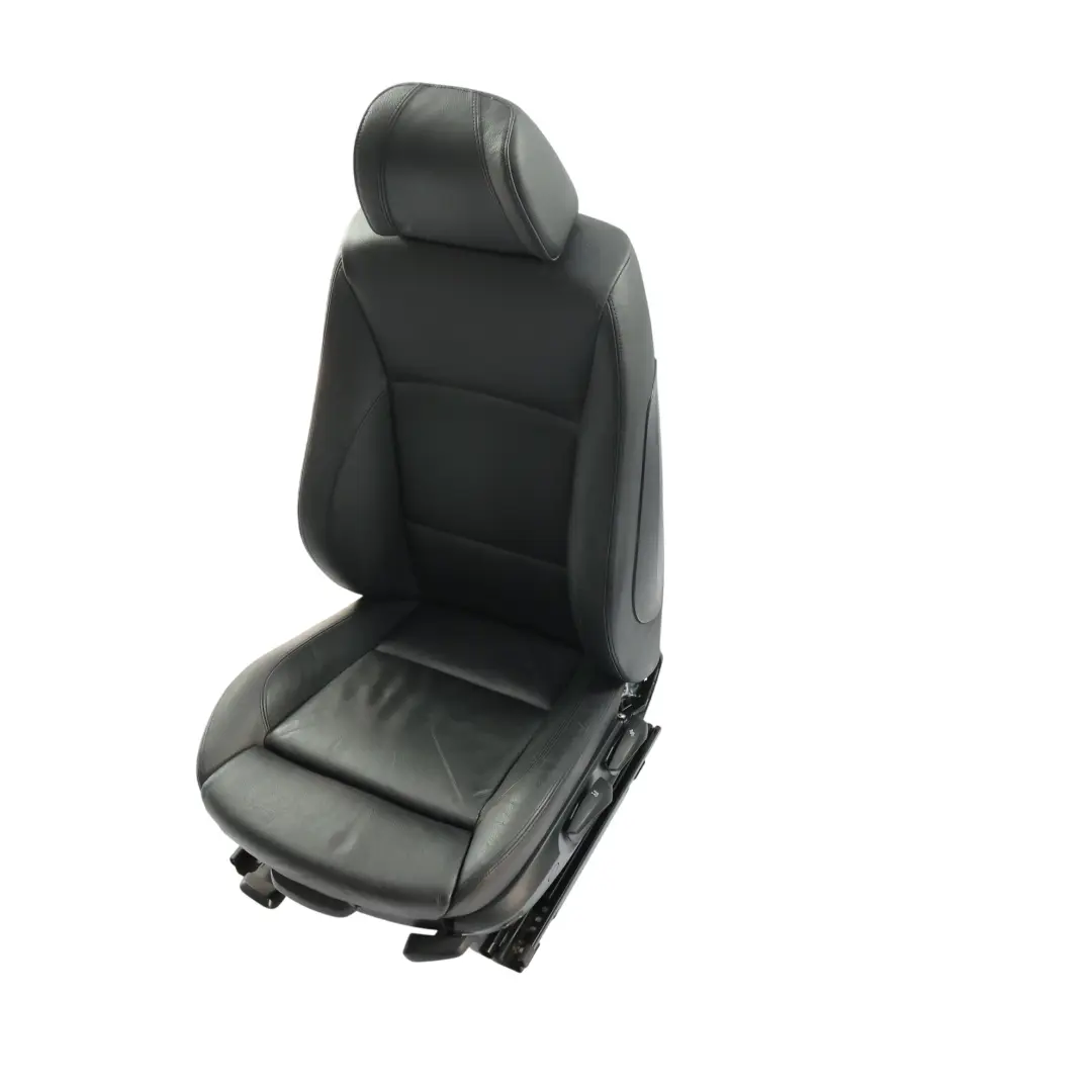 BMW E90 E91 Fotel Przedni Lewy M Sport Ogrzewany Czarny Skóra Dakota - SKU 6956395-4 - Numer Części 6956395