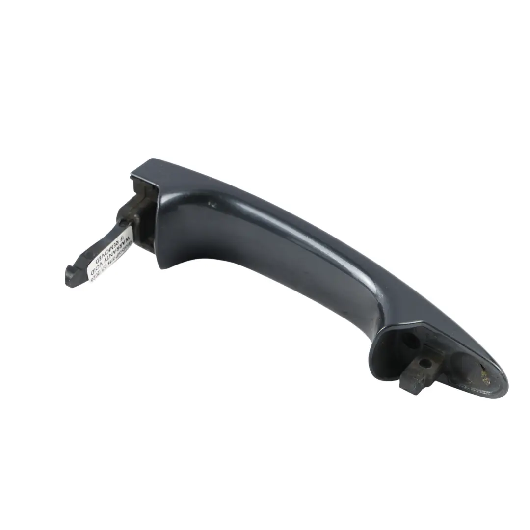 Door Handle Grab Left N/S Platin Grey - A71 to BMW E60 E61 Rear with Part number 6961443 BMW E60 E61 Rear Door Handle Grab Left N/S Platin Grey - A71 - SKU 6961443-PTG - Part number 6961443
