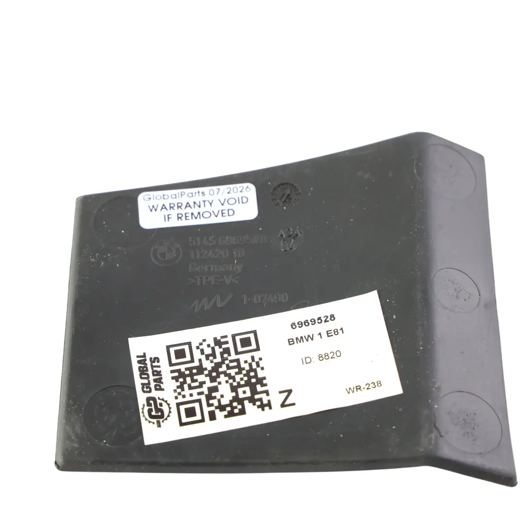 Steering Column Rubber Insert Mat to BMW E81 E82 E87 E88 with Part number 6969528 BMW E81 E82 E87 E88 Steering Column Rubber Insert Mat - SKU 6969528 - Part number 6969528