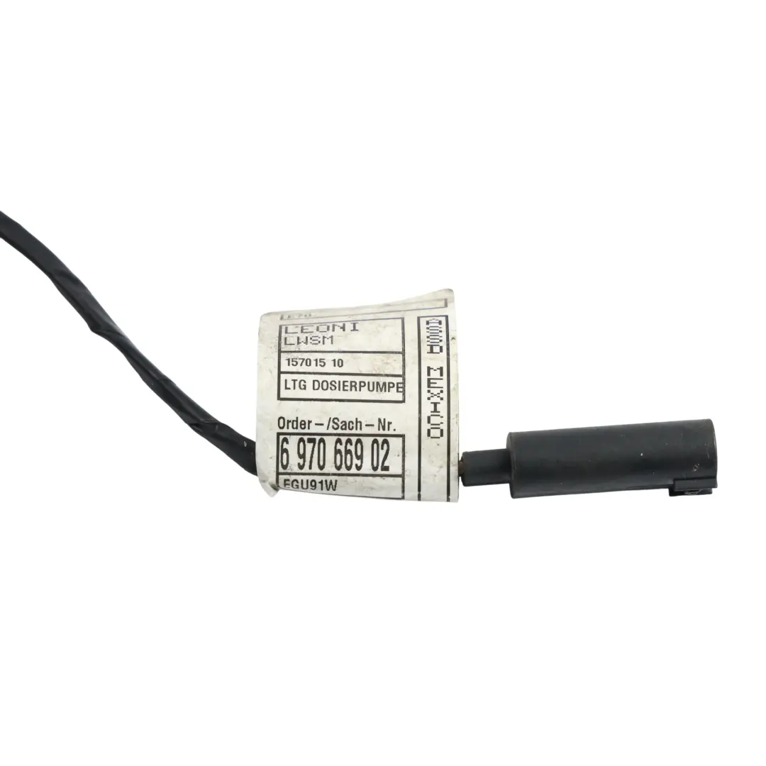 BMW X5 E70 Tuyau Câblage Pompe Injecteur Carburant Webasto - SKU 6979465 - Numéro de pièce 6979465