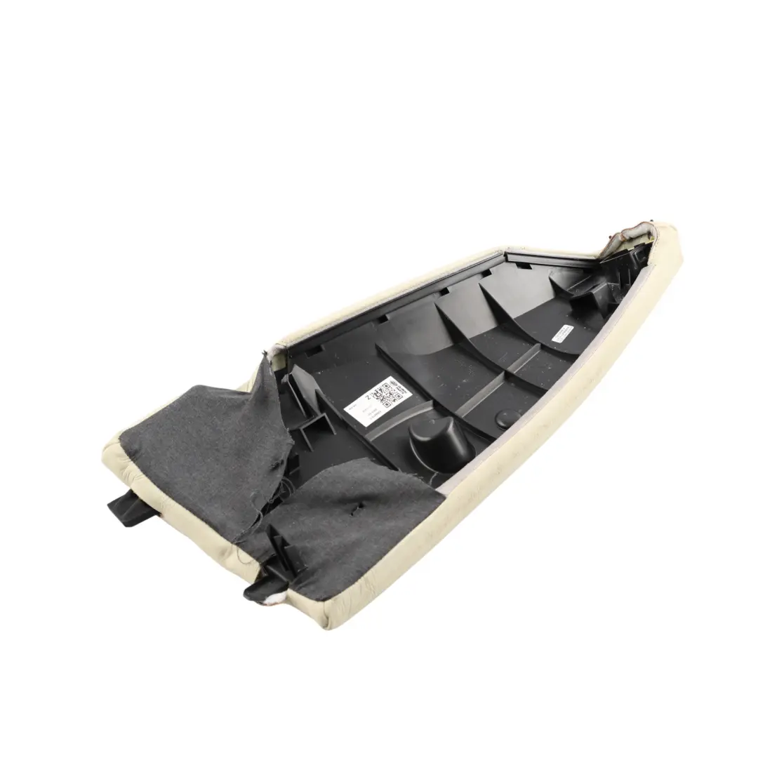 BMW E81 E82 Rear Seat Side Finisher Cover Right O/S Leather Boston Lemon 6984878 - SKU 7257008 - Part number 7257008
