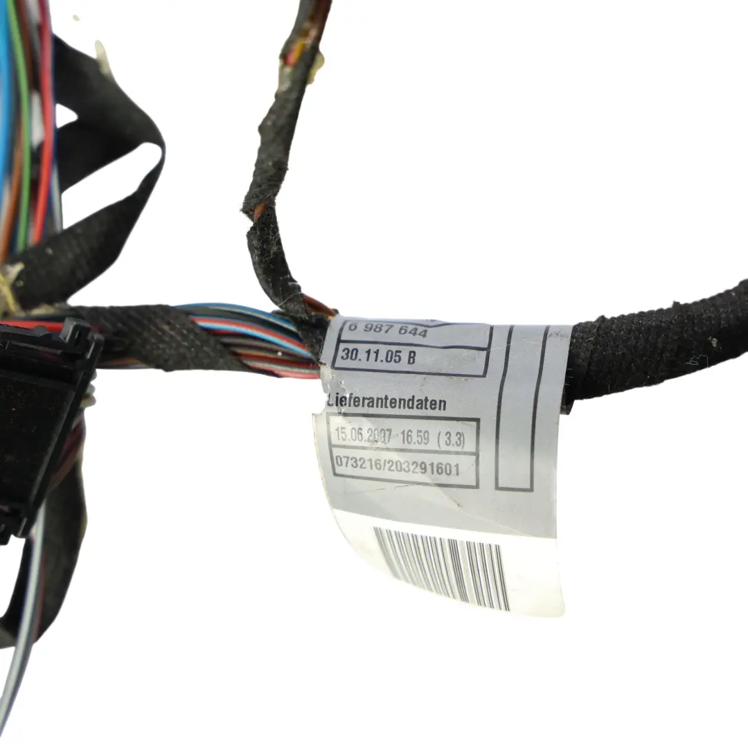 BMW E81 Cableado Arnés Iluminación Interior Techo 6987644 - SKU 6986873 - Número de pieza 6986873
