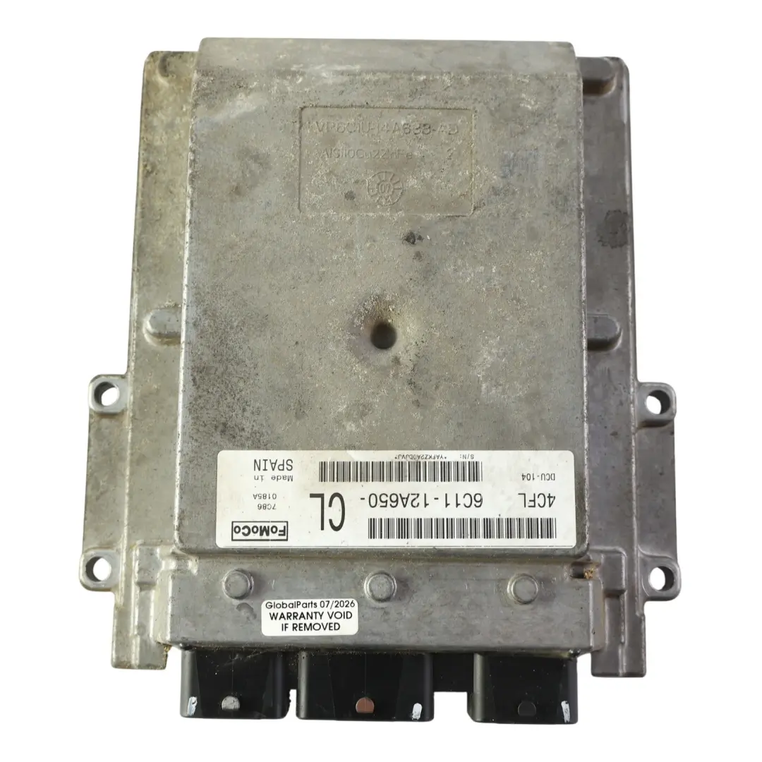 Motorsteuergerät ECU 140HP 2.2 Diesel für Ford Transit MK7 mit Teilenummer 6C11-12A650-CL Ford Transit MK7 Motorsteuergerät ECU 140HP 2.2 Diesel - SKU 6C11-12A650-CL - Teilenummer 6C11-12A650-CL