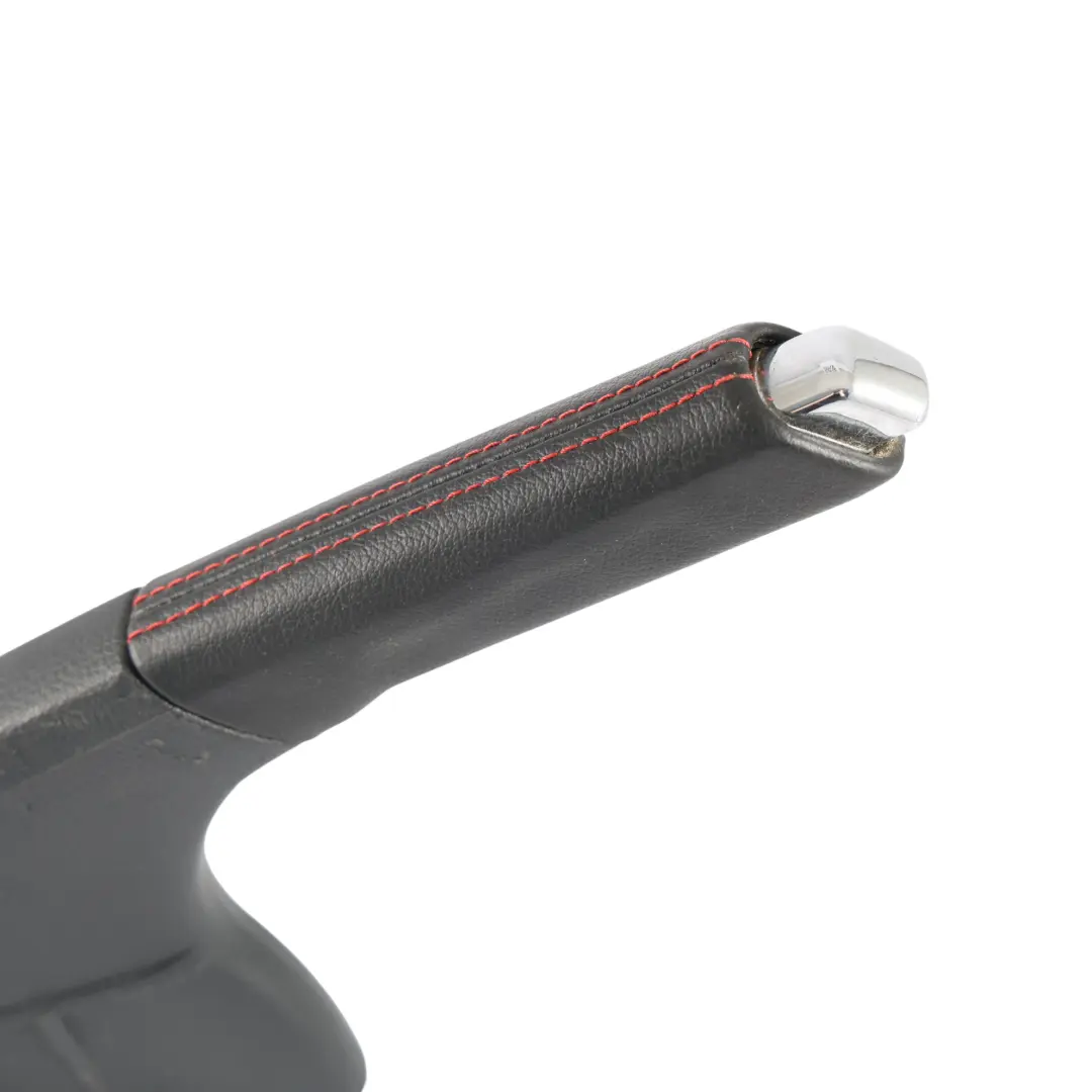 Mk5 FR Parking Brake Hand Brake Handbrake Lever Red Stitch to Seat Ibiza with Part number 6F0711301J Seat Ibiza Mk5 FR Parking Brake Hand Brake Handbrake Lever Red Stitch - SKU 6F0711301J - Part number 6F0711301J