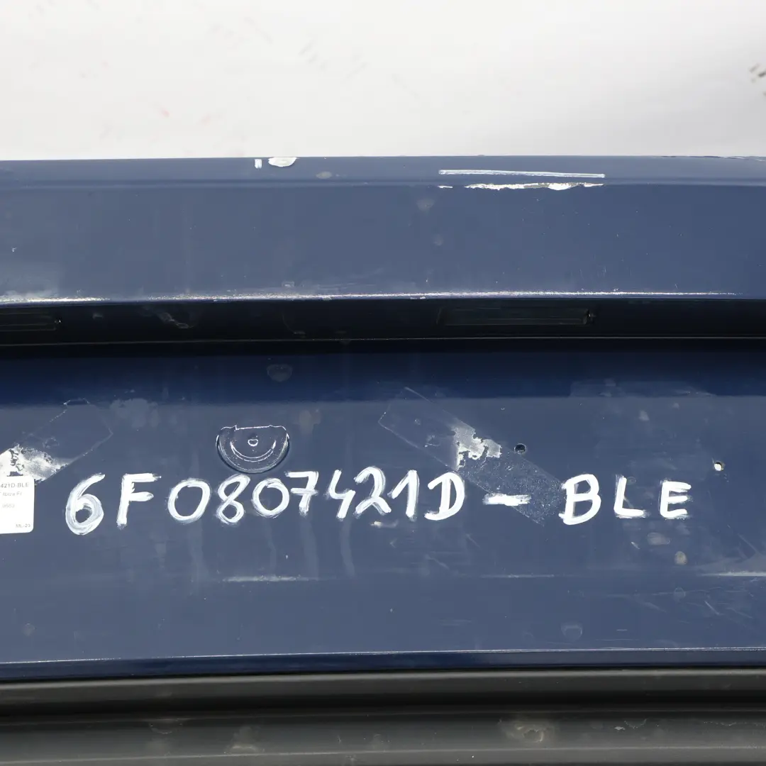 Seat Ibiza FR Rear Bumper Panel Cover Trim Mediterranean Blue Metallic - 511 - SKU 6F0807421D-MEDI - Part number 6F0807421D