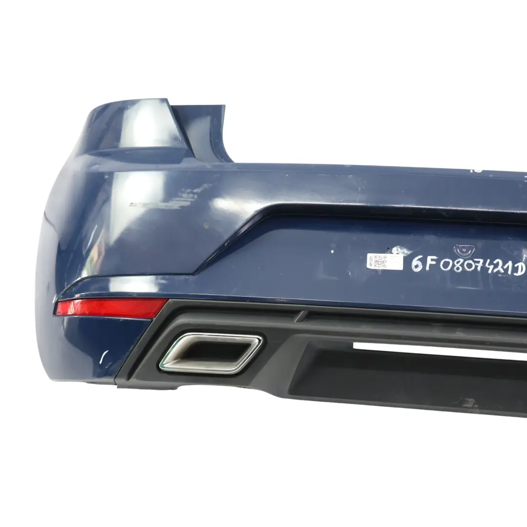 Seat Ibiza FR Rear Bumper Panel Cover Trim Mediterranean Blue Metallic - 511 - SKU 6F0807421D-MEDI - Part number 6F0807421D