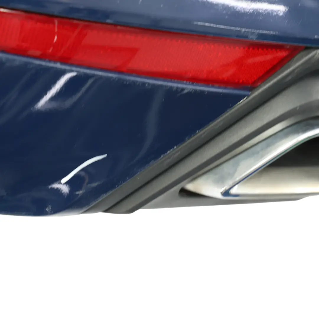 Bumper Panel Cover Trim Mediterranean Blue Metallic - 511 to Seat Ibiza FR Rear with Part number 6F0807421D Seat Ibiza FR Rear Bumper Panel Cover Trim Mediterranean Blue Metallic - 511 - SKU 6F0807421D-MEDI - Part number 6F0807421D