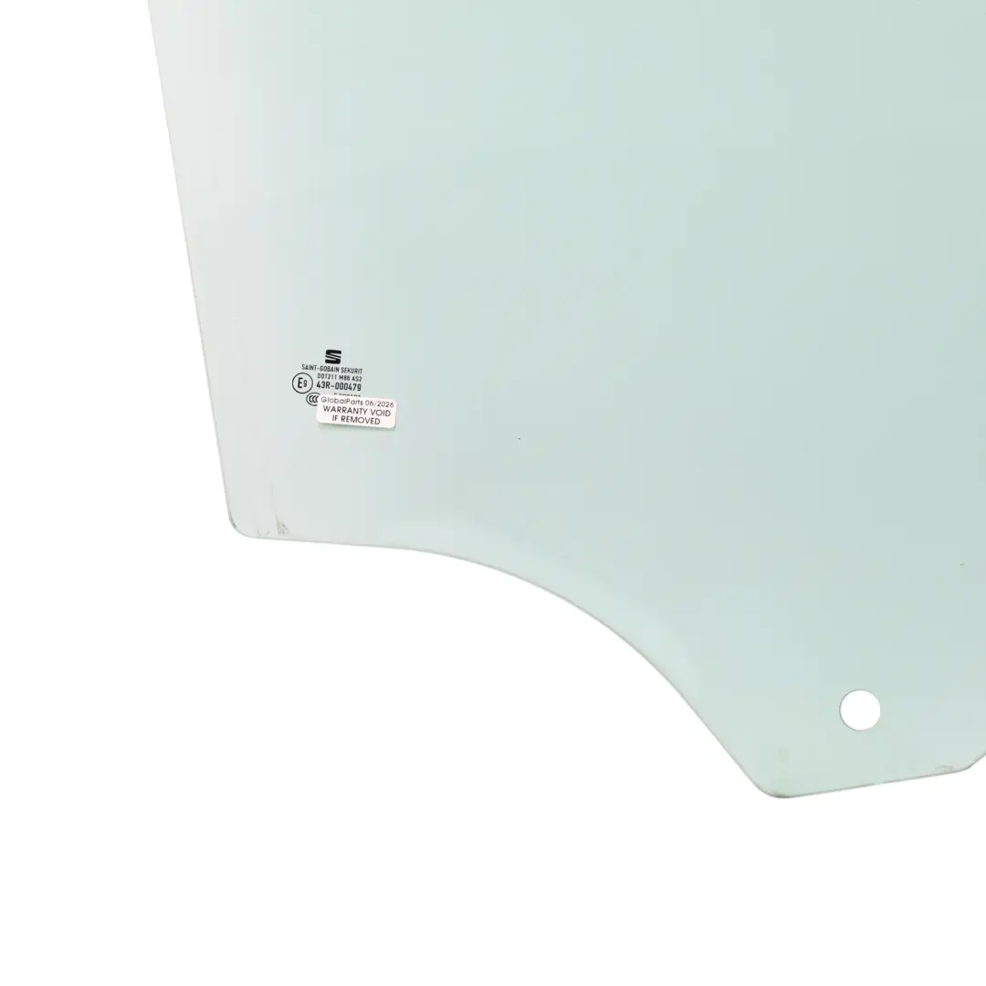 Seat Ibiza Mk5 5Dr Front Door Window Glass AS2 Front Right O/S - SKU 6F0845202 - Part number 6F0845202
