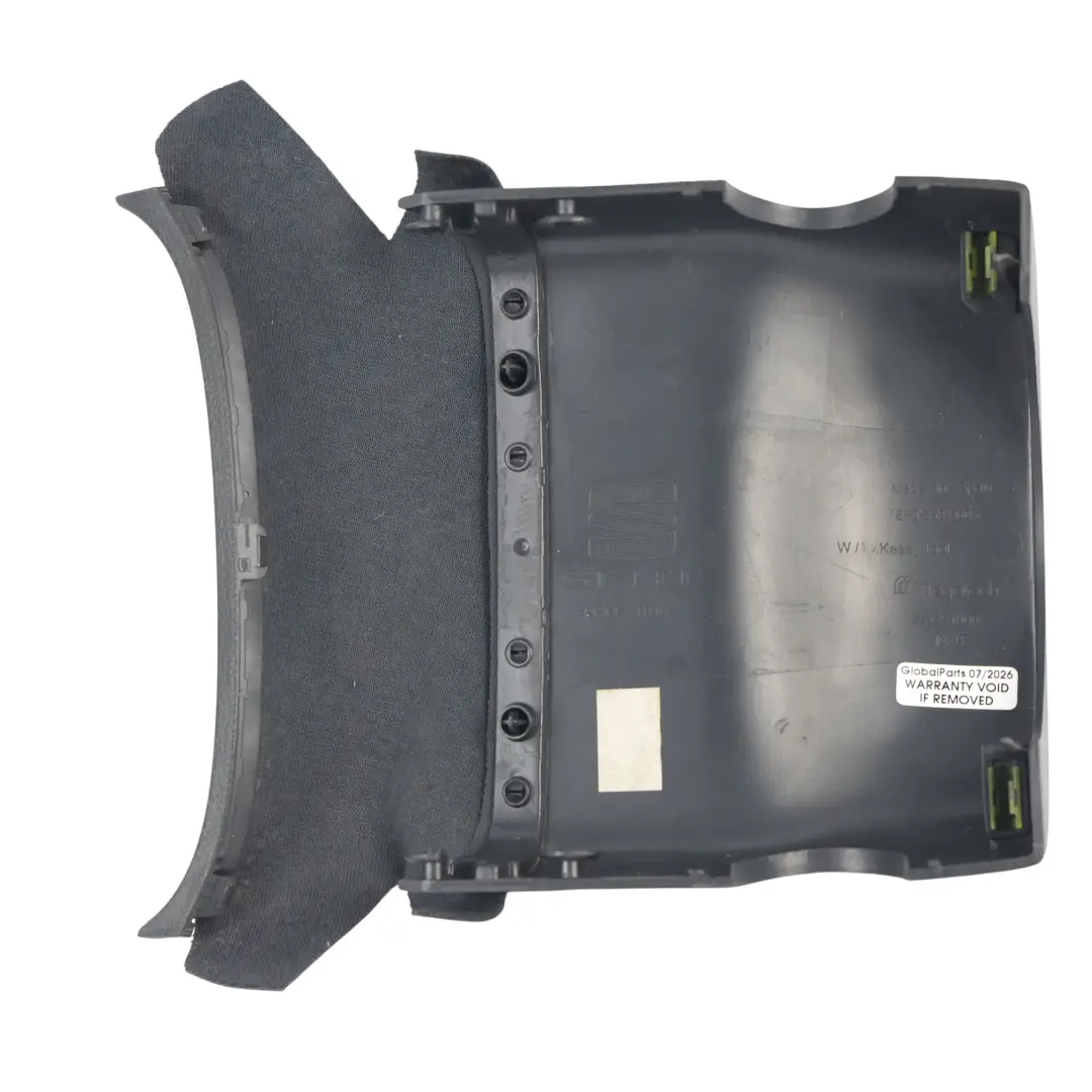 Seat Ibiza Mk5 Fr Cubierta Superior Columna Dirección Negro - SKU 6F0858560A - Número de pieza 6F0858560A