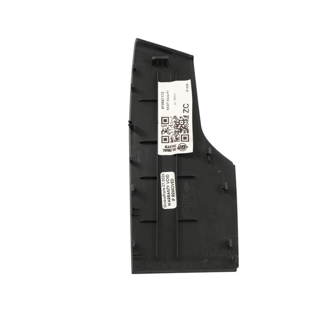 Seat Ibiza Mk5 Fr Door Handle Shell Cover Trim Upper Rear Right O/S - SKU 6F0867172 - Part number 6F0867172