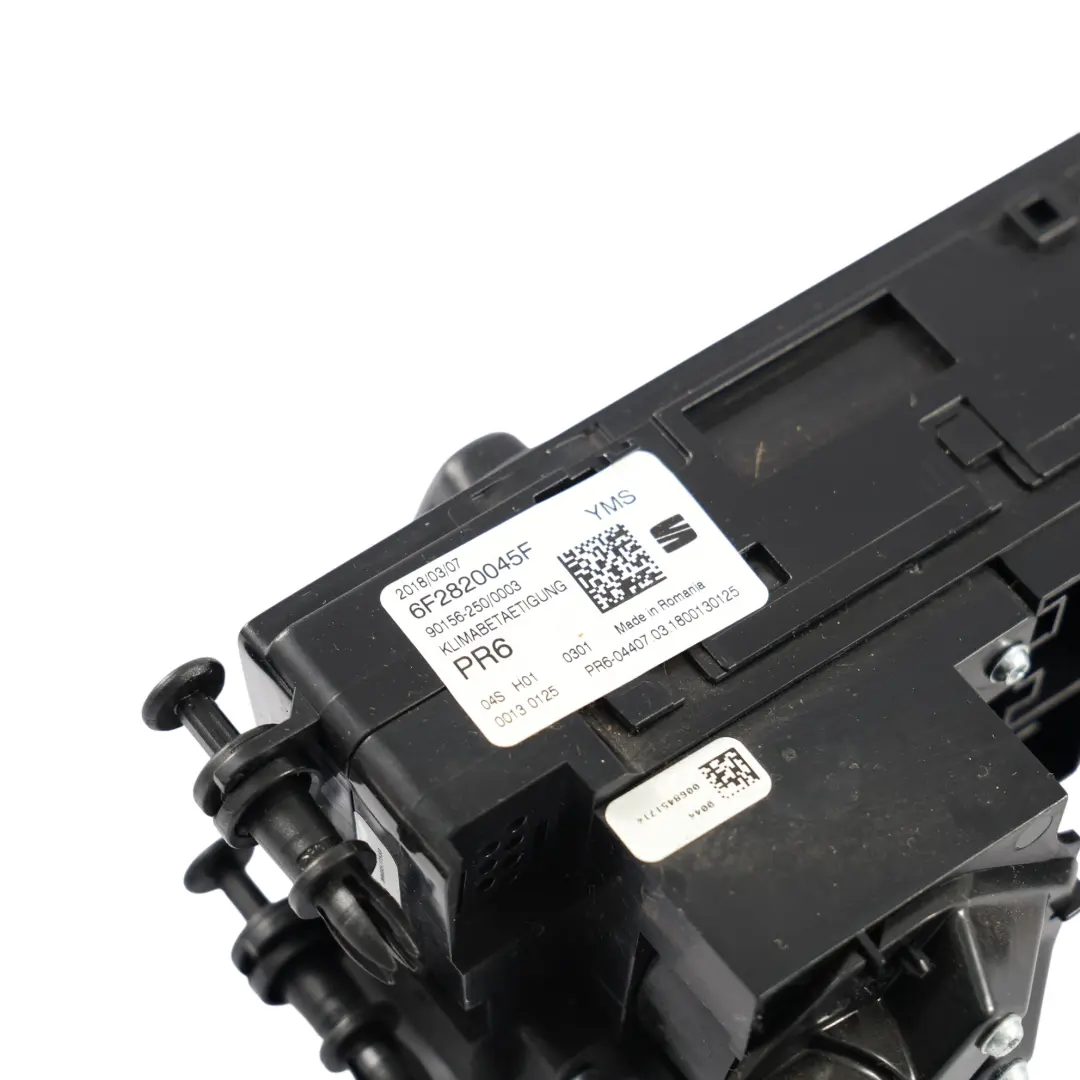 MK5 Panel Control Climatizador Calefacción A/C para Seat Ibiza con número de pieza 6F2820045F Seat Ibiza MK5 Panel Control Climatizador Calefacción A/C - SKU 6F2820045F - Número de pieza 6F2820045F