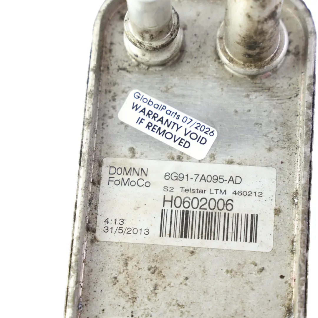 Ford Focus MK3 Mondeo MK4 Radiateur Refroidisseur Huile 2.0 TDCi - SKU 6G91-7A095-AD - Numéro de pièce 6G91-7A095-AD