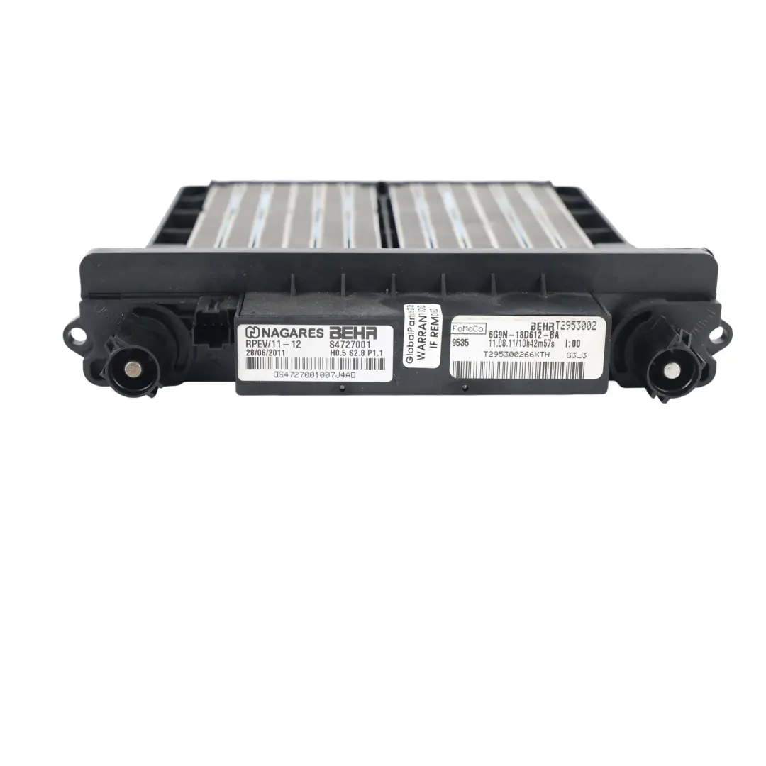 Heater Matrix to Land Rover Range Rover Evoque L538 Electric with Part number 6G9N-18D612-BA Land Rover Range Rover Evoque L538 Electric Heater Matrix - SKU 6G9N-18D612-BA - Part number 6G9N-18D612-BA