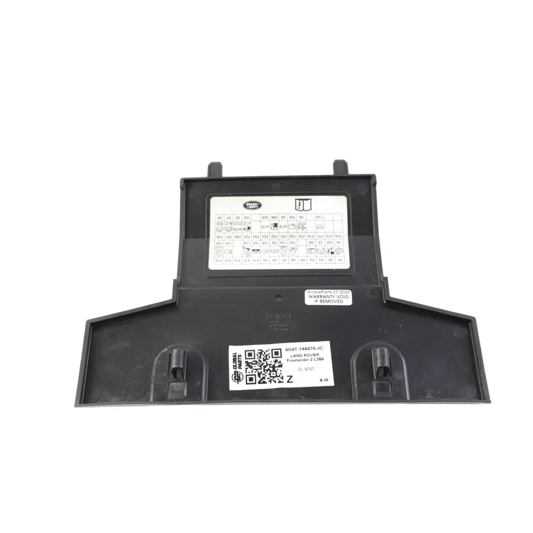 Couvercle Boîte Fusibles Panneau pour Land Rover Freelander 2 L359 à propos du numéro de pièce 6G9T-14A076-JC Land Rover Freelander 2 L359 Couvercle Boîte Fusibles Panneau - SKU 6G9T-14A076-JC - Numéro de pièce 6G9T-14A076-JC