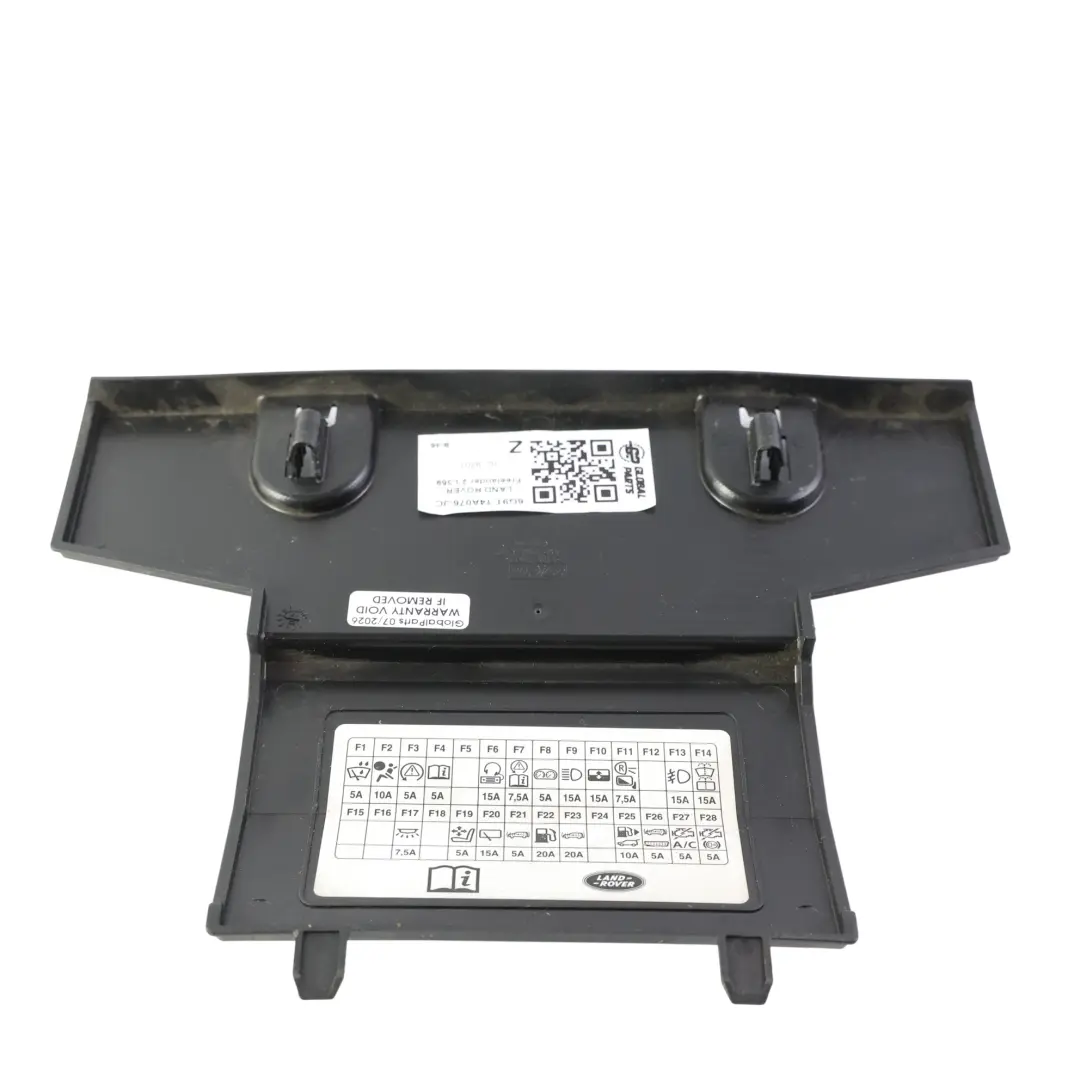 Fuse Box Cover Lid Panel Trim to Land Rover Freelander 2 L359 with Part number 6G9T-14A076-JC Land Rover Freelander 2 L359 Fuse Box Cover Lid Panel Trim - SKU 6G9T-14A076-JC - Part number 6G9T-14A076-JC