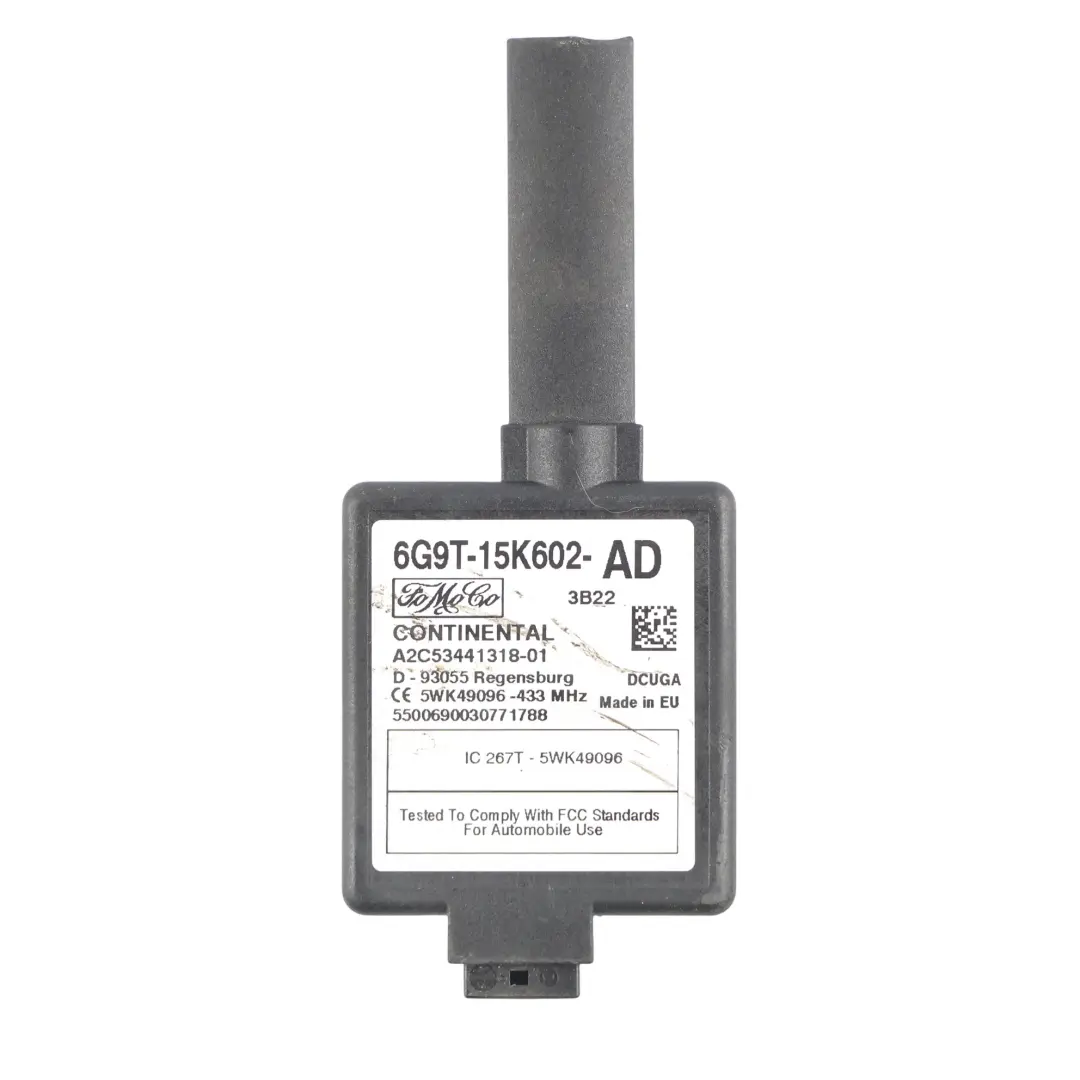 Ford Transit MK7 Module Récepteur Entrée Sans Clé - SKU 6G9T-15K602-AD - Numéro de pièce 6G9T-15K602-AD