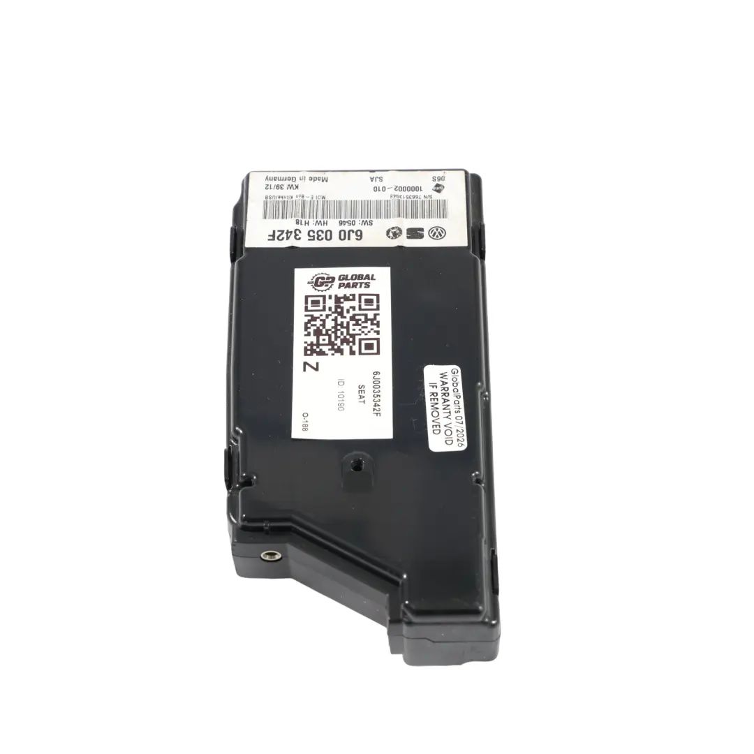 Seat Ibiza 6J Mk4 Moduł USB AUX Interface MMI Multimedia - SKU 6J0035342F - Numer Części 6J0035342F