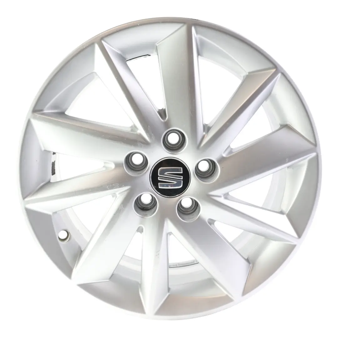 Seat Ibiza Mk4 Alloy Wheel Rim Silver 15" ET:38 6J - SKU 6J0601025M-2 - Part number 6J0601025M