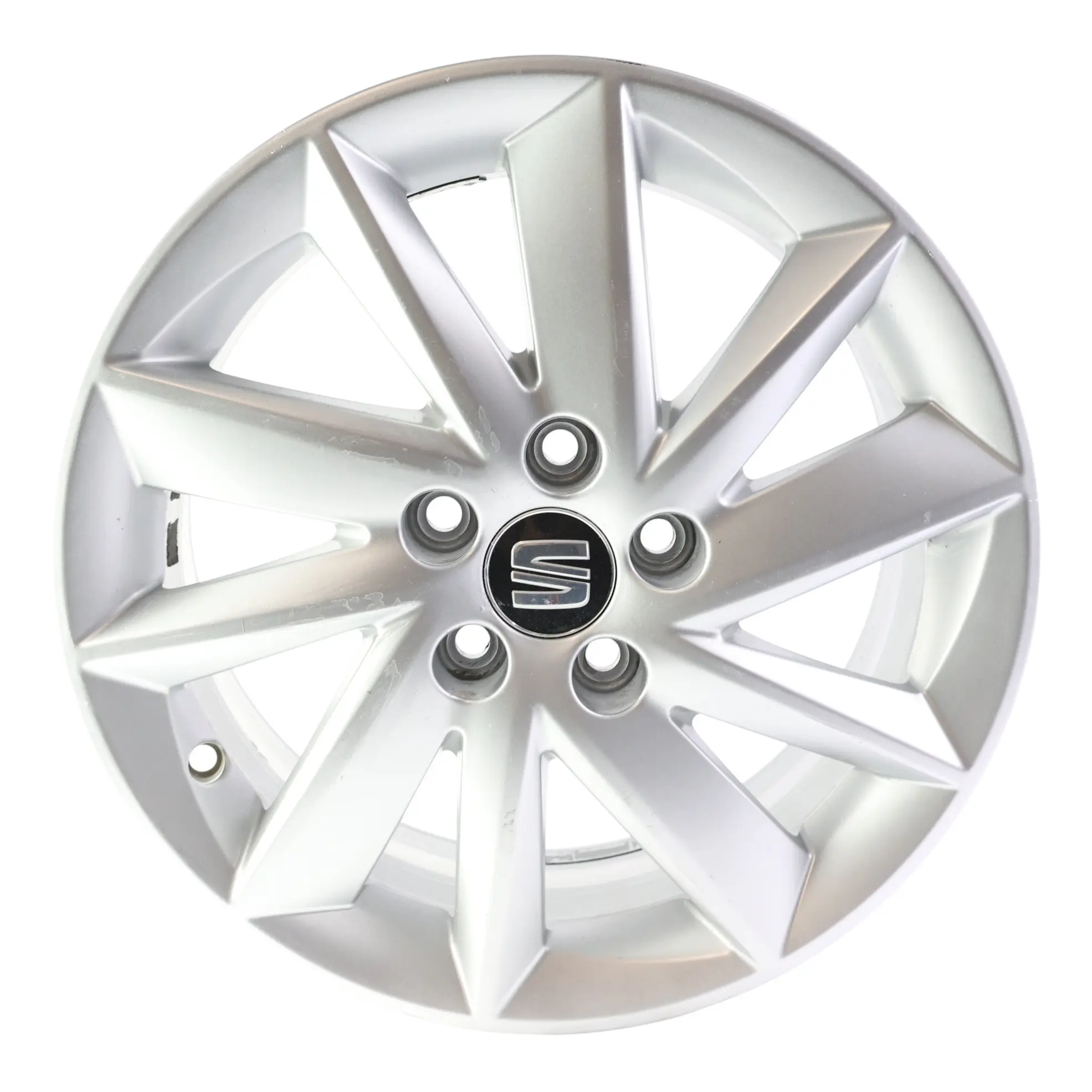 Seat Ibiza Mk4 Alloy Wheel Rim Silver 15" ET:38 6J 6J0601025M